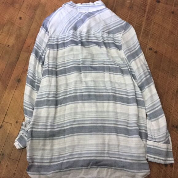 Cloth and stone stripe button down shirt - Picture 2 of 4